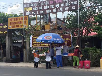 LE KY NIEM DUC THAY VANG MAT tại Quang Minh Tu 2019-8